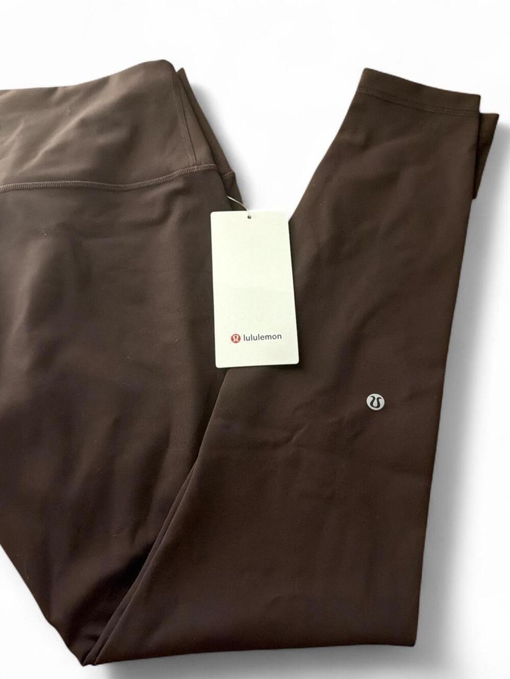 Lululemon Wunder Train HR Tight 28" in Espresso
